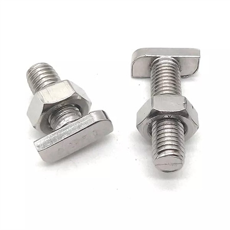 د زنک پلیټ شوی DIN3570 بولټ د ښه کیفیت ایس ایس یو بولټ تولید